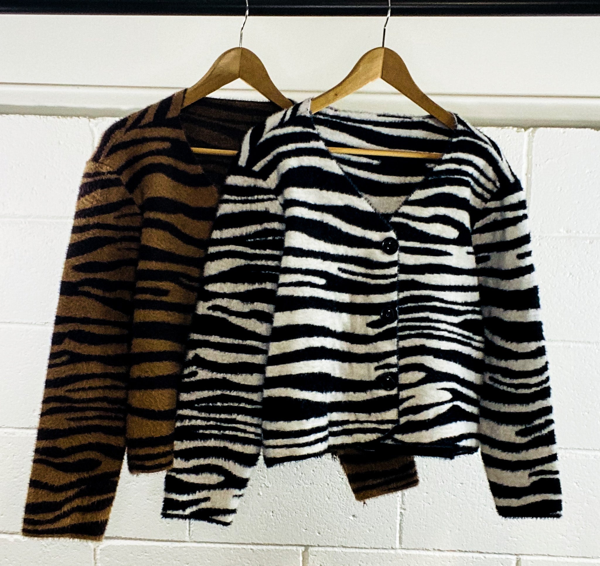 Zebra Cardigan