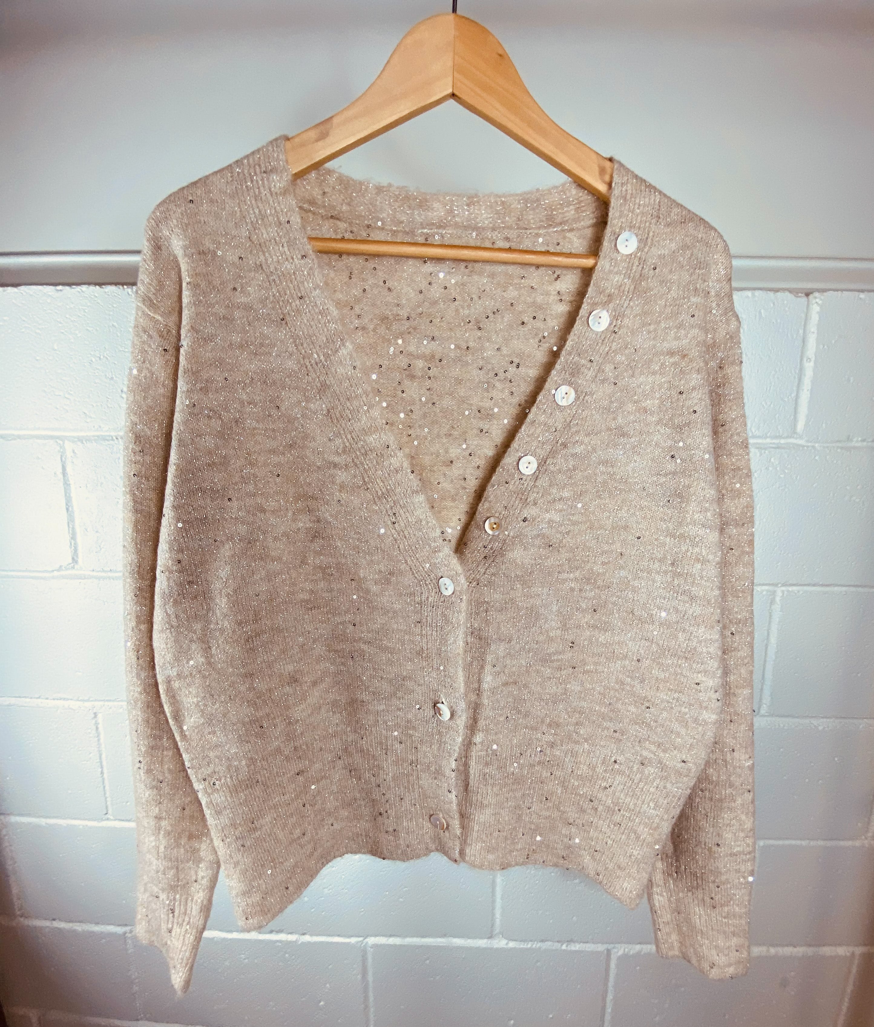 GLITTER CARDIGAN