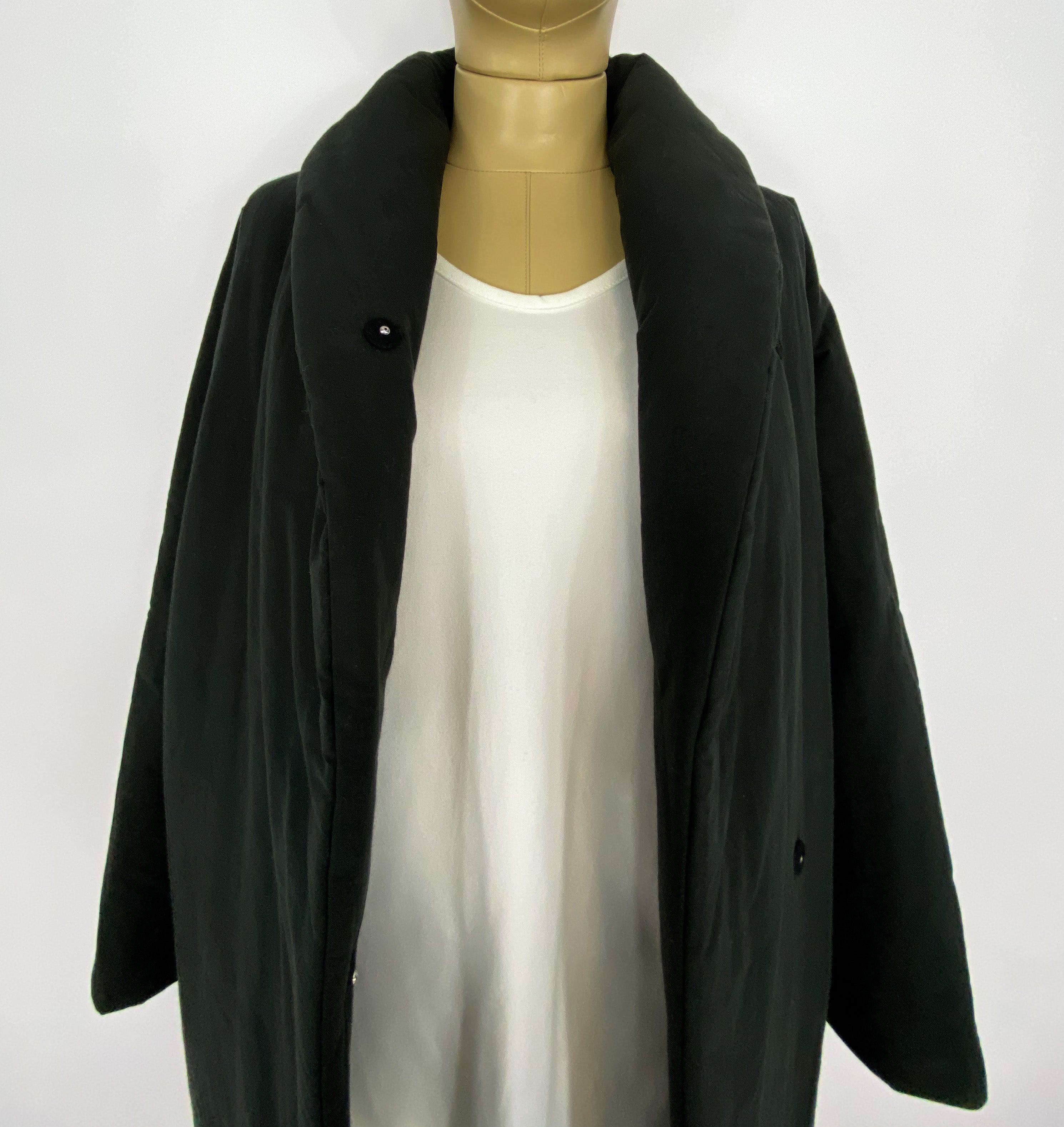 Shawl Puffer Coat